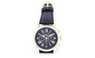 New Black Casual Roman PU Leather Women Wrist Watch