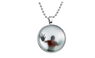 Steampunk Fire Glow in the Dark Pendant Necklaces