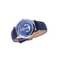 New Faux Leather Elegant Anchor Sailor Watch Top Quality Comfortable Watches For Women - sparklingselections