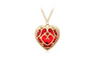 The Legend of Zelda Sunhsine Red Hollow Pendant Necklace