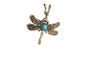 Hollow Dragonfly Pendants Necklaces For Women