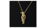 Long Chain Boho Chic Tiny Parrot Pendant Necklace For Women