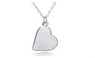 American Fashion Minimalist Cinema Lover Heart Shaped Pendant Necklace