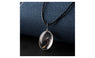 Glass Bottle Natural Dandelion Seed in Glass Pendant Long Necklace
