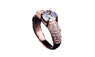 Austrian Crystal Charm Ring For Women