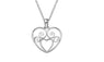 Silver Plated Pendant Necklaces For Women