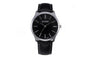 Classical Design Leather Band Alloy Quartz Watch