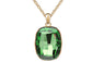 Fashion Big Crystal Square Pendant Necklace For Women