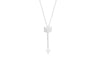 One Direction Silver Rose Plated Arrow Pendant Necklace