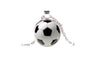 Unisex Football Picture Glass Pendant Necklace