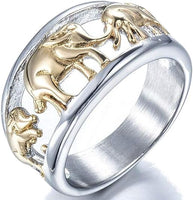 Elephant Stainless steel Ring