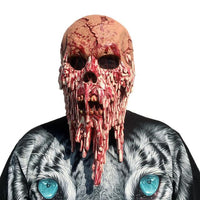 Bloody Zombie Face Mask Costume The Walking Dead Halloween Scary - sparklingselections
