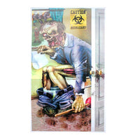 Halloween Horror Zombie Glass Door Stickers Party Decoration Poster - sparklingselections