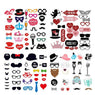 Halloween Christmas Wedding Party Birthday DIY Decoration Funny Photo Booth Props Accessories For Pictures Selfies