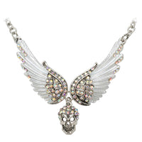 New Stylish Angel Wings Skull Choker Gothic Jewelry Set - sparklingselections