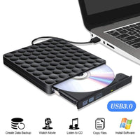 USB 3.0 DVD Drive DVD RW Burner Writer CD ROM Player Optical Drive for Laptop hp lenovo Computer PC Macbook OS Window 10 - sparklingselections