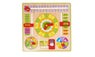 Multifunctional Wooden Cognitive Calendar Season Date Children Early Learning Toys 1 Pc