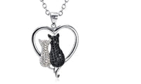 Real Pure 925 Sterling Silver Heart Necklace For Women - sparklingselections