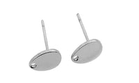 Stainless Steel Earring Studs For Women 10PCs - sparklingselections