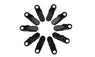 Awning Clamp Reusable Tarp Clips Tie Down Tent Snap Hangers 10Pcs