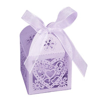 New Stylish Love Heart Party Wedding Hollow Candy Boxes - sparklingselections