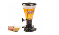 3L Cold Draft Beer Tower Dispenser Plastic with LED Lights - sparklingselections