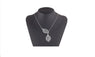 Leaves Choker Metal Plated Pendant Necklace