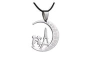 Stainless Steel Silver Pendant Necklace - sparklingselections