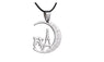 Stainless Steel Silver Pendant Necklace