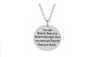 You Are Stronger Than You Seem Smarter Than You Think Link Chain Necklace