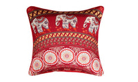 Red Bohemia Pillow Cover for Sofa Home Decor 45cmx45cm 70cmx70cm - sparklingselections