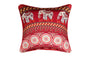 Red Bohemia Pillow Cover for Sofa Home Decor 45cmx45cm 70cmx70cm