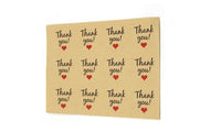 Kraft Paper Tags Stickers For Wedding Party - sparklingselections