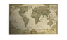 Vintage Retro Matte Kraft Paper World Map Antique Poster Wall Sticker