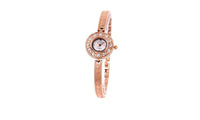 Diamond Pearl Shell Dial Jewelry Clasp Lady Quartz Watch Gift - sparklingselections
