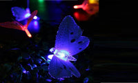 Multi Color Fiber Optic Butterfly Light Decorative Lighting for Home - sparklingselections