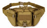 High Quality Unisex Fanny Pack Hiking Fishing Hunting Waist Bags Nylon Resistant Military Tactical Bags For Women Men
