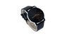 Digital Watch Leather  Round Case Wristwatch