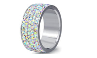 Fashion Stainless Steel Engagement Rings - sparklingselections