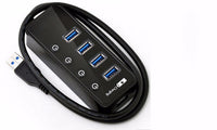 USB 3 HUB 3.0 4 Ports with Power Charging and Switch Multiple - sparklingselections