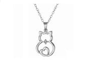 Fashion Lovers Cat pendant best Valentine's Day - sparklingselections