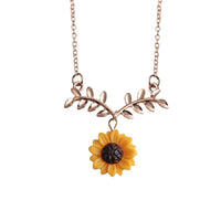 New Stylish Sunflower Collarbone Bohemia Chain Necklace - sparklingselections