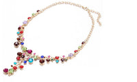 Statement Custome Colorful Necklac Pendant - sparklingselections
