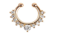 Rhinestone Non Piercing Hanger Clip On Jewelry - sparklingselections