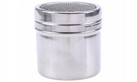 Stainless Steel  Icing Sugar Dredger Chocolate Powder Shaker Kitchen - sparklingselections