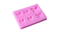 DIY Butterfly Shape PInk 3D Silicone Cake Mold Cupcake 1 Pcs - sparklingselections