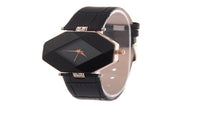 Ladies Fashion Quartz Watch Women Rhinestone Leather Casual Dress Women's Watch - sparklingselections