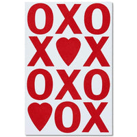 Valentine's Day Greetings Card (XO) - sparklingselections