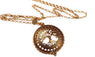 Vintage Magnifying Glass Pendant Necklace