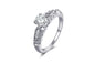 Decorative Pattern Trendy Cubic Zirconia Ring (6,7,8,9)